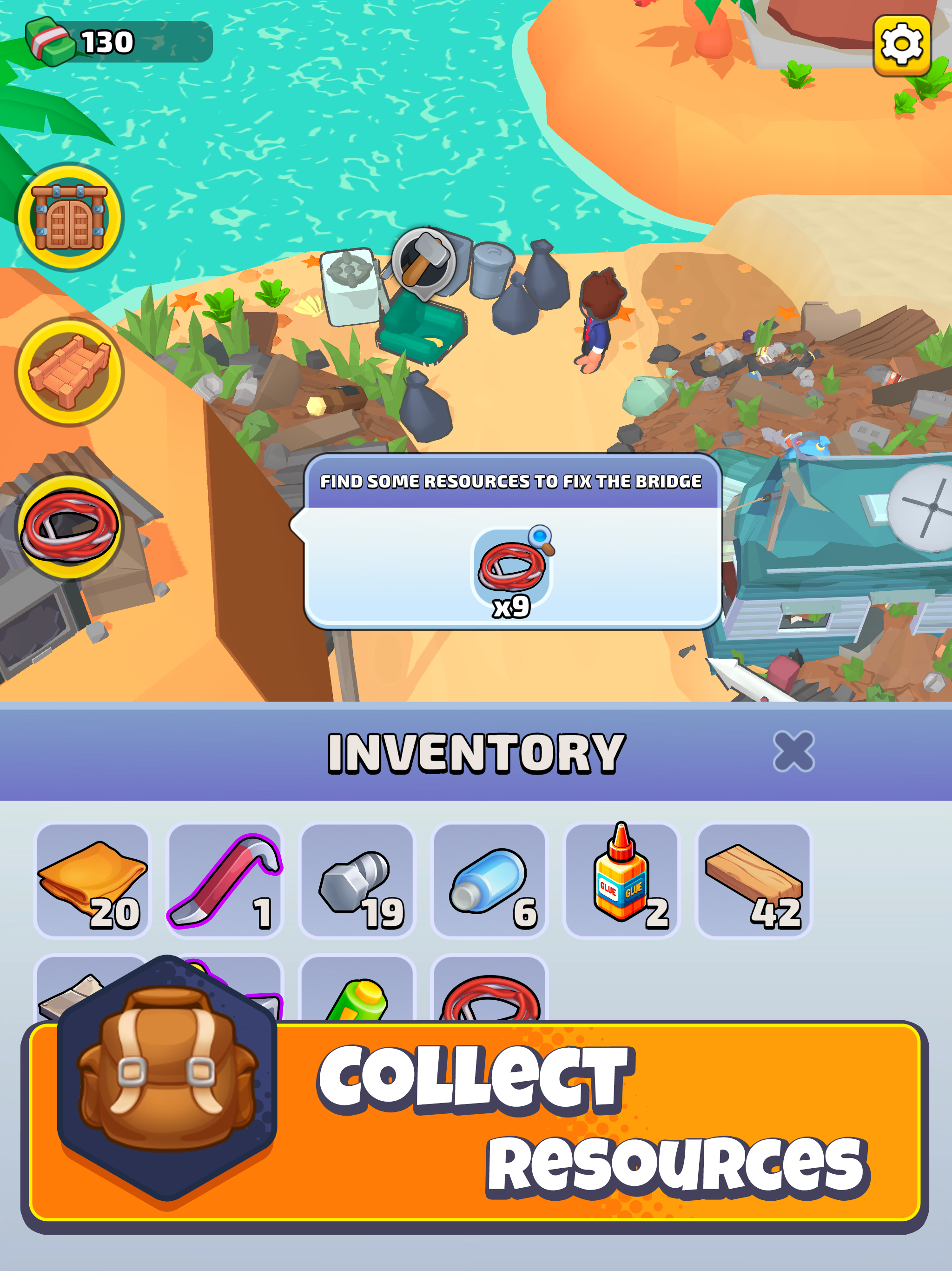 Clean n Craft Game Screenshot