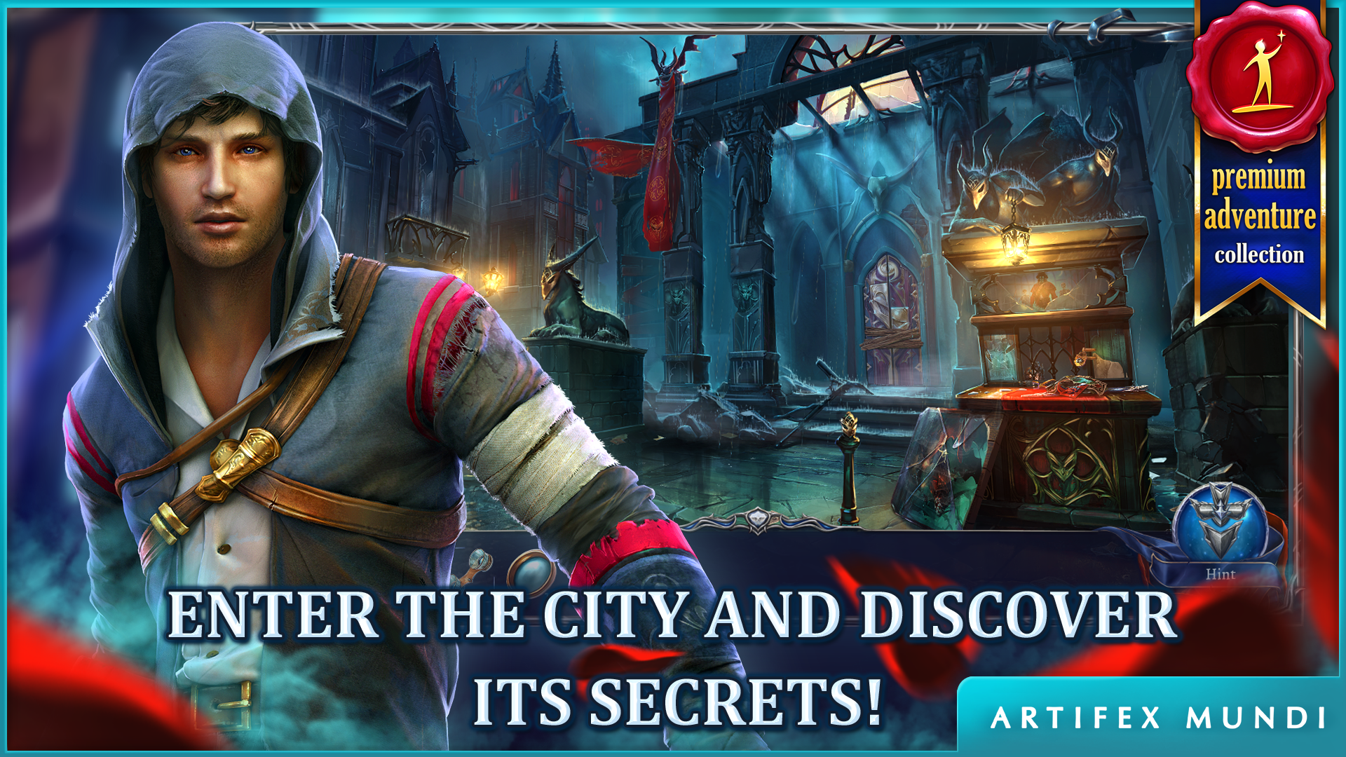 Grim Legends 3: The Dark City Game Screenshot