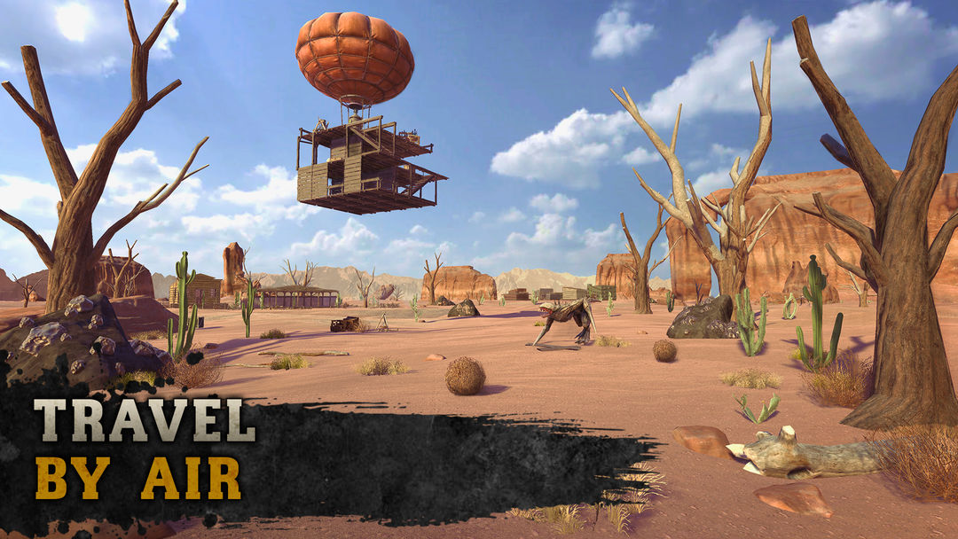 Desert Nomad x Raft Survival 게임 스크린 샷