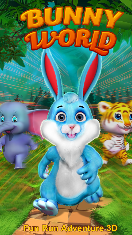 Cuplikan Layar Game Bunny run 3D