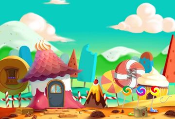 Beautiful Candyland Escape Game Screenshot