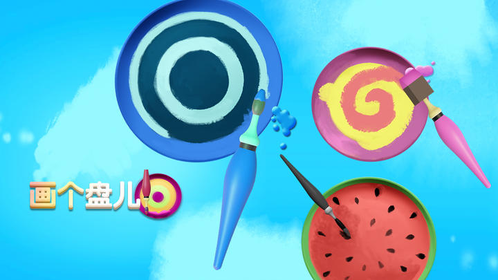 Banner of draw a plate 