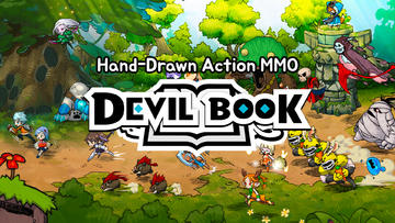 Banner of Devil Book: Hand-Drawn MMO 
