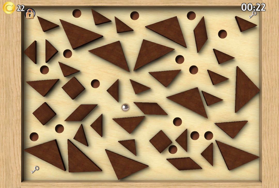 클래식 미로 3D 미로 - 나무 퍼즐 게임 스크린 샷
