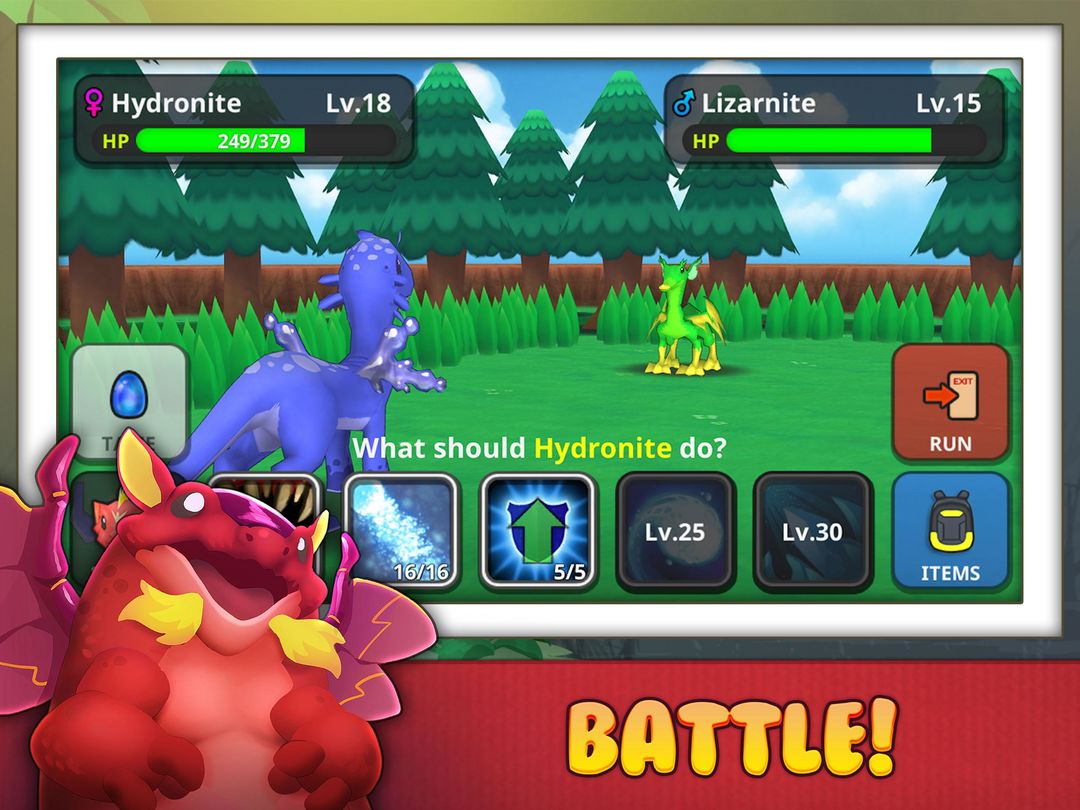 Screenshot of Drakomon - Monster RPG Game