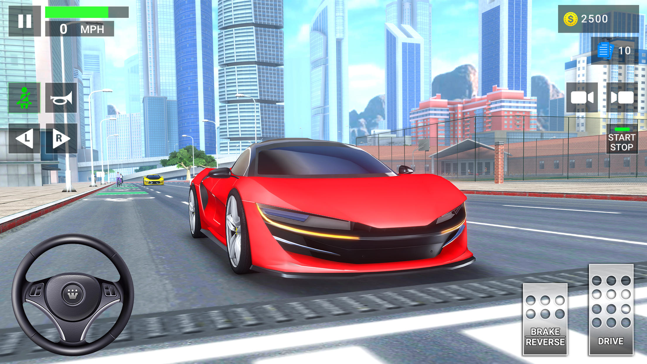 Screenshot 1 of Học viện lái xe 2 Trò chơi ô tô 3.8