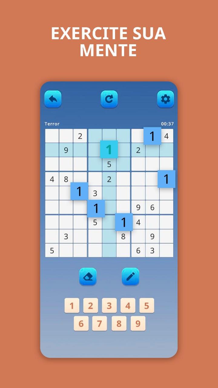 Peaceful Numbers - Sudoku Game Game Screenshot