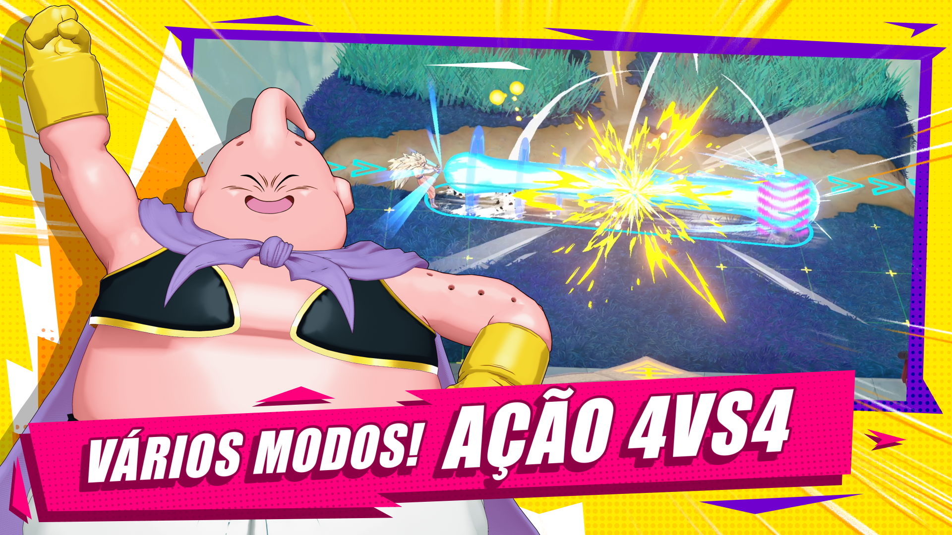 Captura de Tela do Jogo DRAGON BALL GEKISHIN SQUADRA