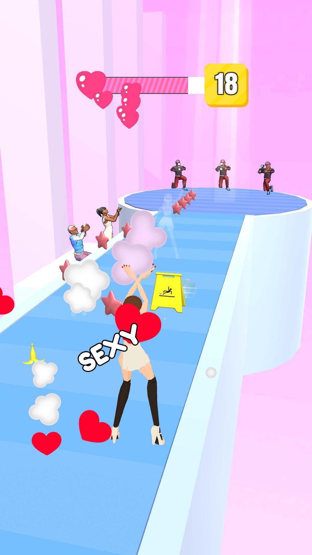 Podium Walk Game Screenshot