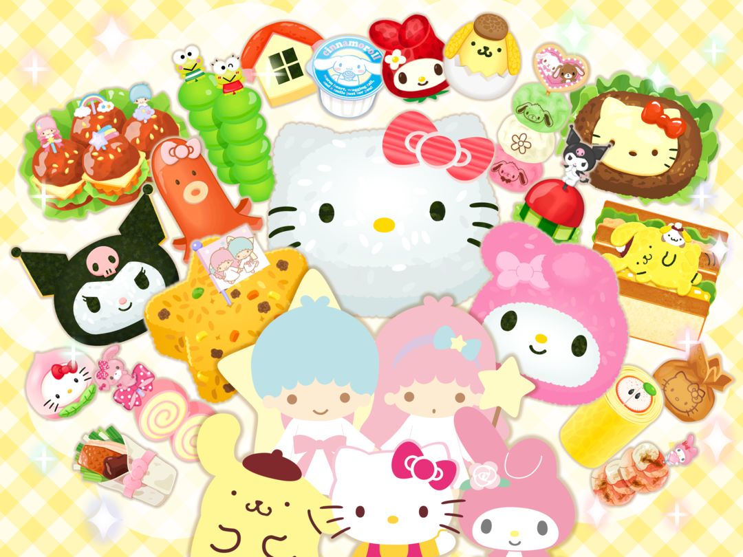 Hello Kitty Happy Bento 게임 스크린 샷
