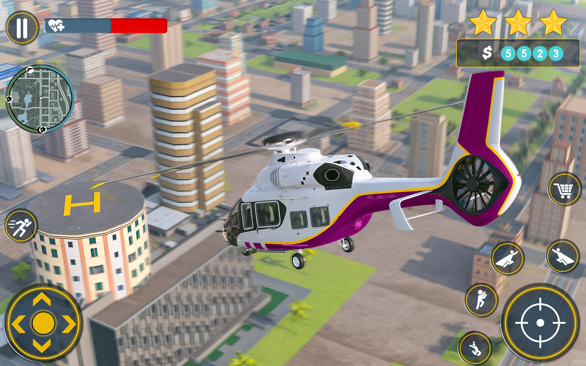 Miami Open World City Gangster Game Screenshot