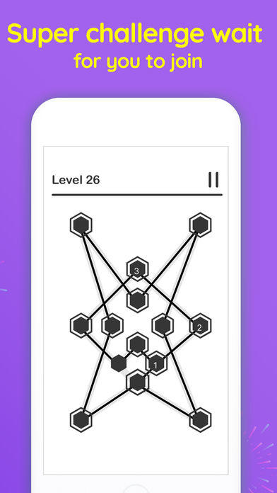 Draw 1 Line - a puzzle game Game Screenshot