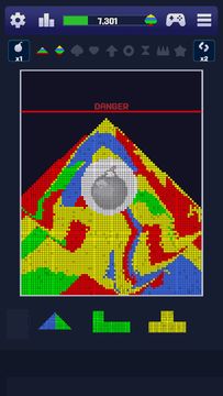 Sand Block Crush Game Screenshot