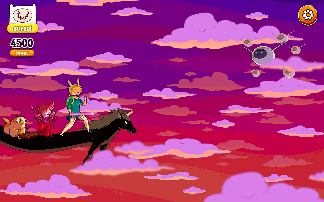 Rockstars of Ooo - 探險活寶 ภาพหน้าจอเกม