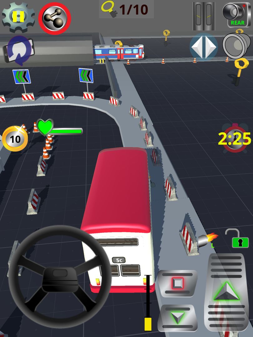 Vintage Bus Go screenshot game