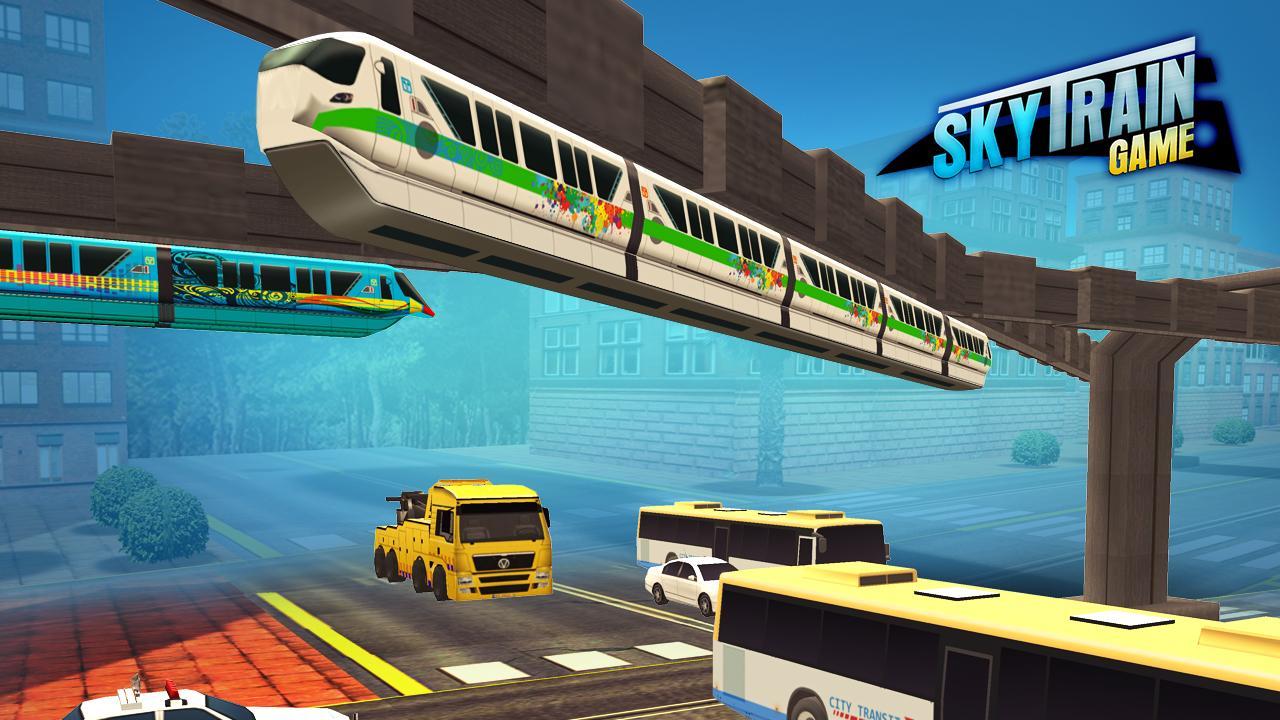 Sky Train Game Game Screenshot