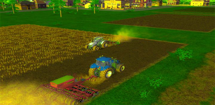 Jogo de fazenda de condução de trator agrícola versão móvel andróide iOS  apk baixar gratuitamente-TapTap