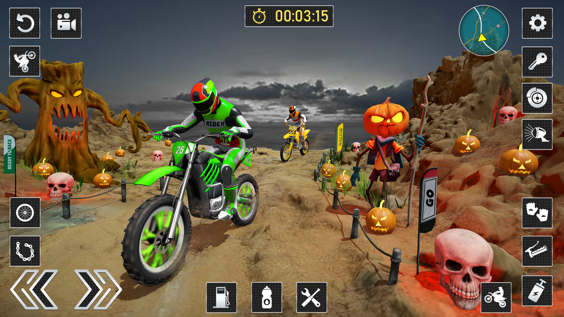 Screenshot of Motocross Dirt Race Bike Games