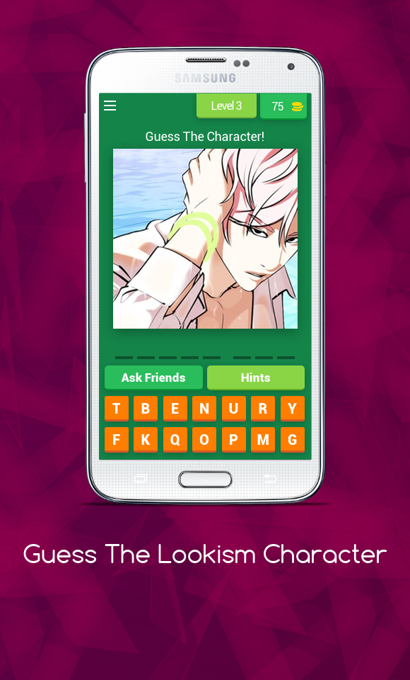 Guess The Lookism Character Game Screenshot