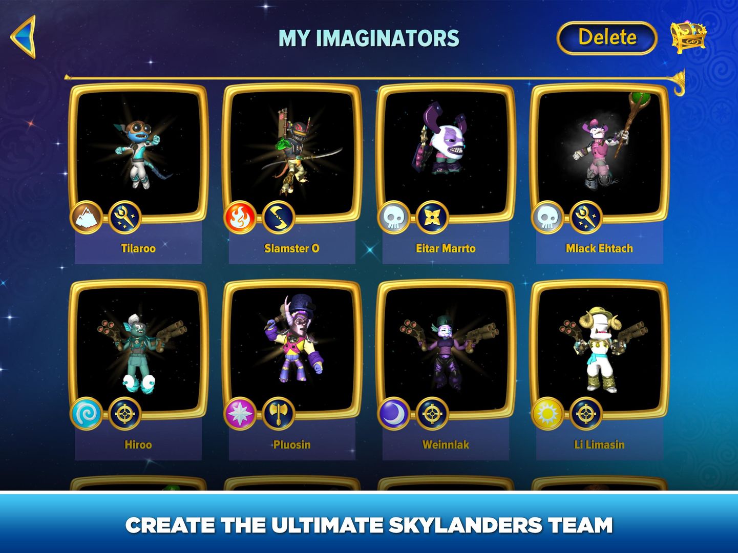 Screenshot of Skylanders™ Creator