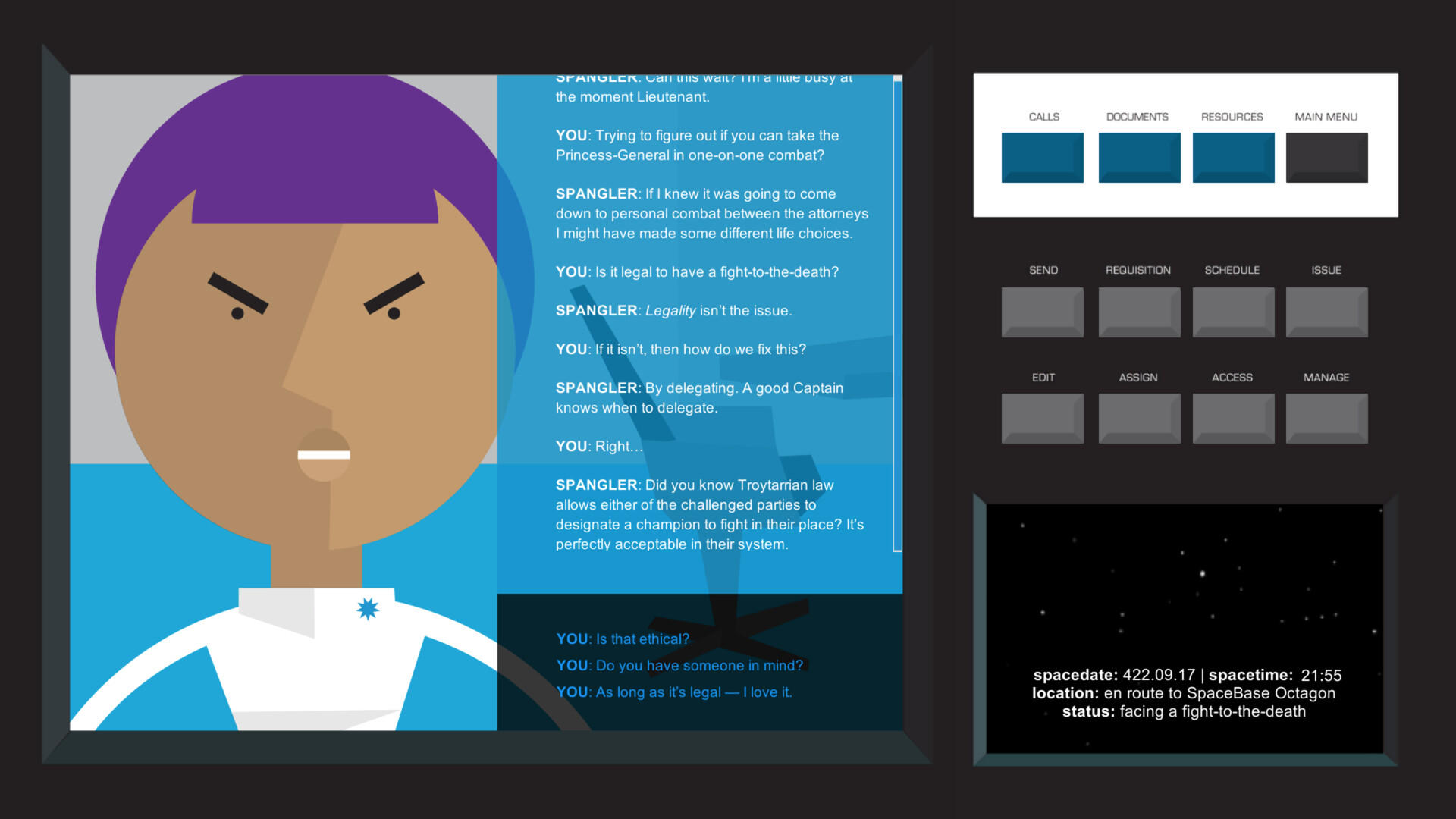 Screenshot of HRO: Adventures of a Humanoid Resources Officer