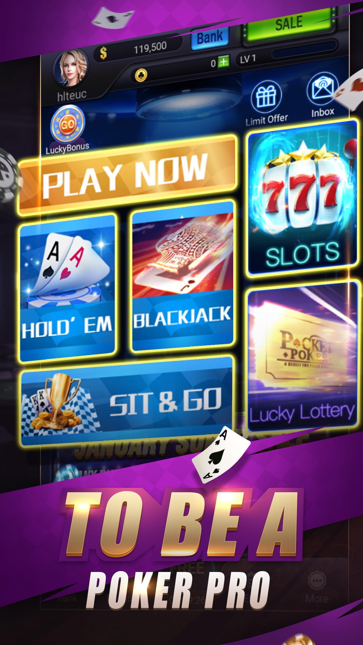 Screenshot 1 of ऑनलाइन पोकर क्लब-फ्री गेम्स 