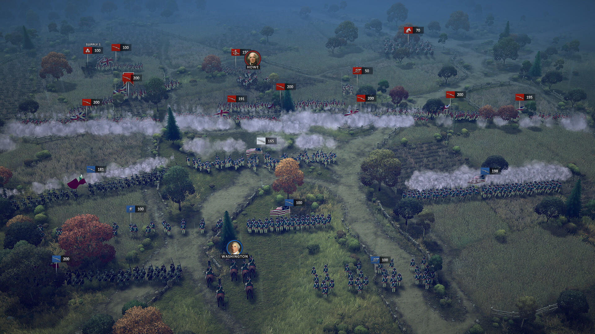 Ultimate General: American Revolution Game Screenshot