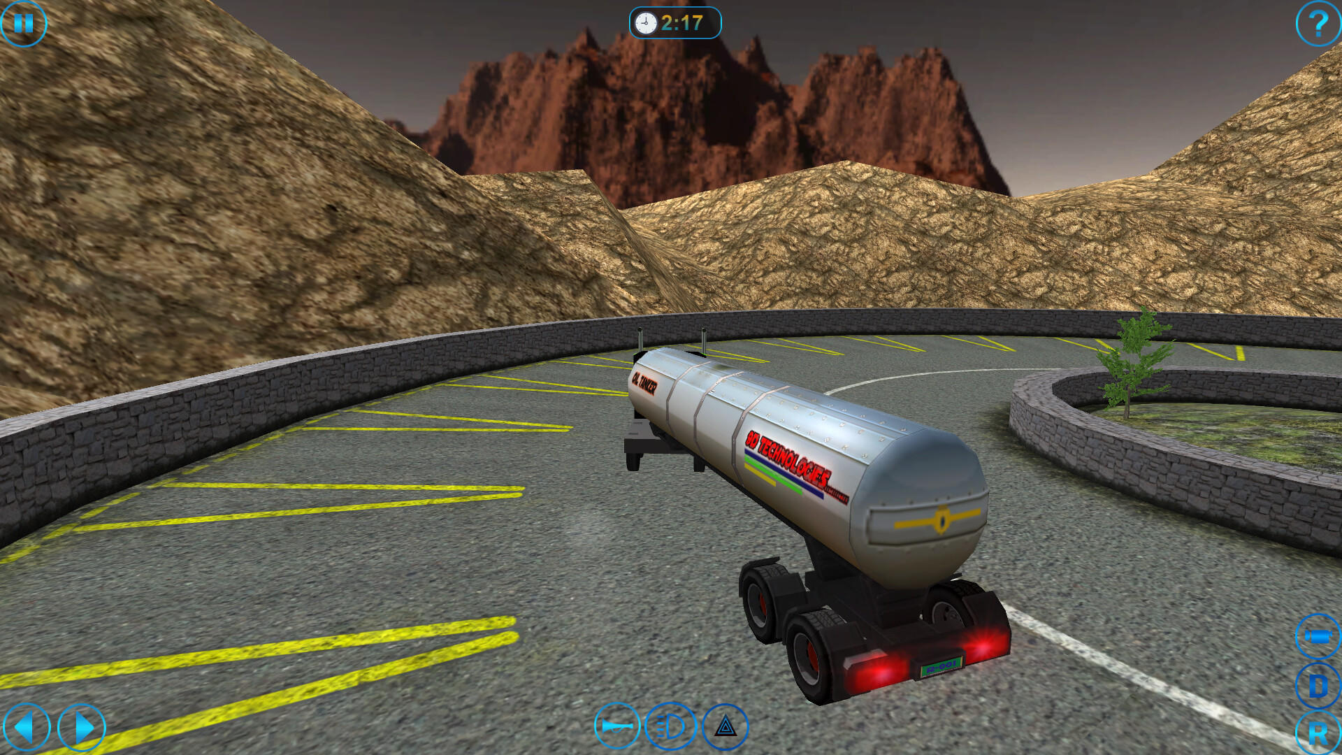 Screenshot of Oil Truck Transporter