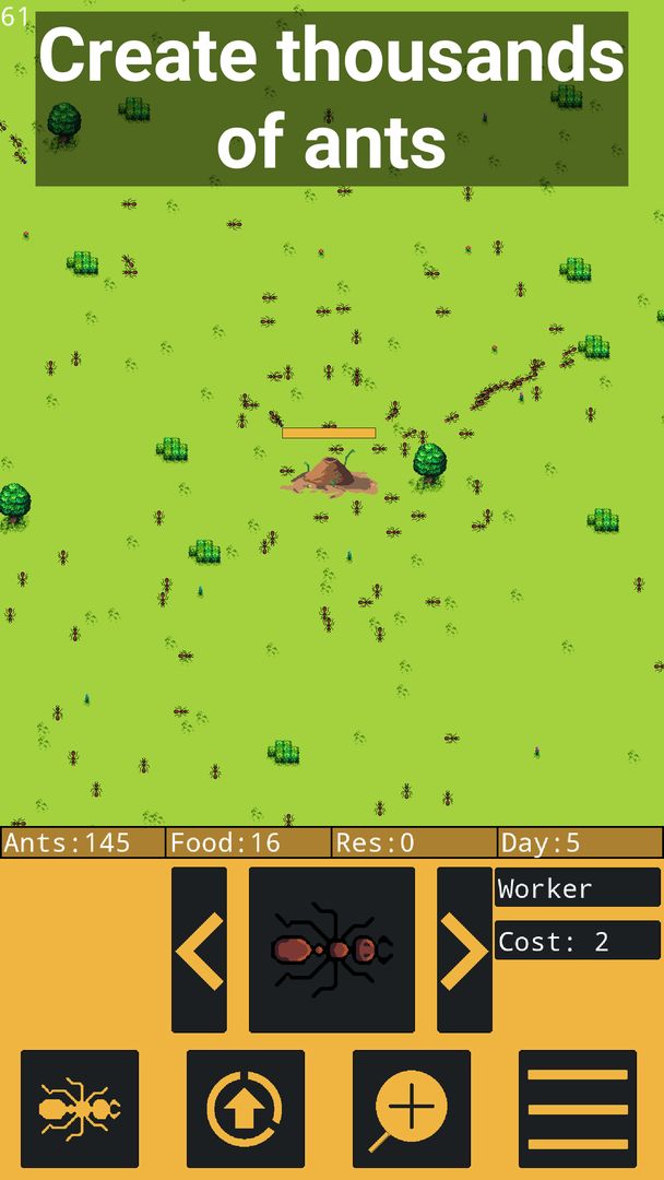Ant Evolution 2: Ant Simulator 게임 스크린 샷