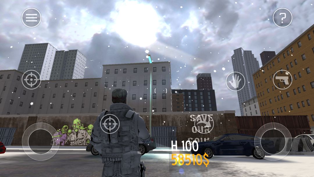 Screenshot of Deadbotz 3 Mute Winter