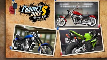 チェーン入りのバイクレーシング3D ゲームのスクリーンショット