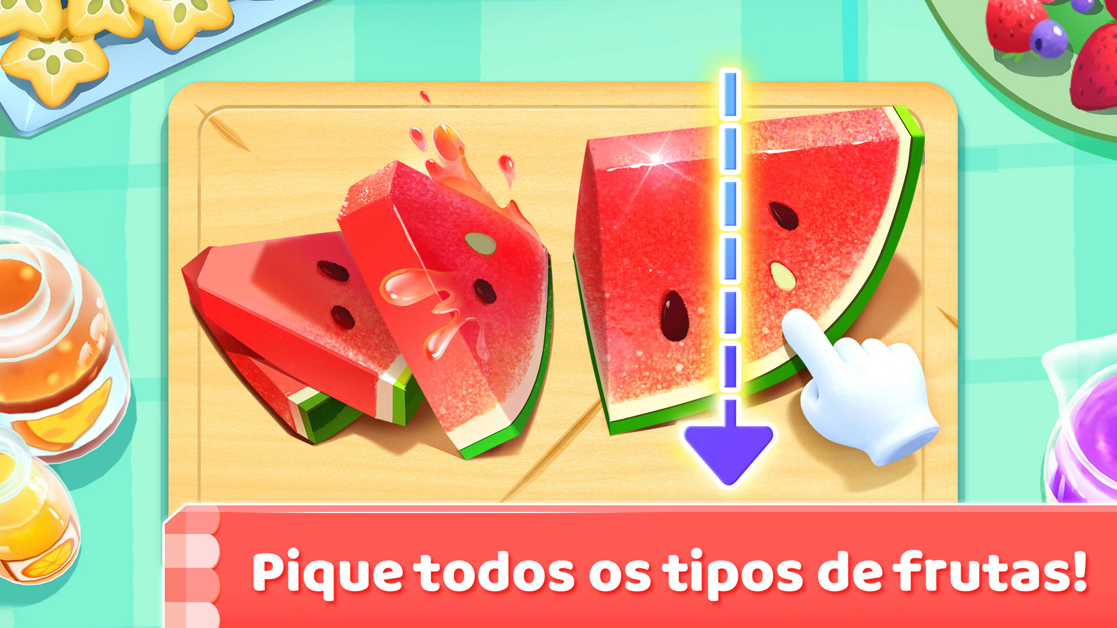 Captura de Tela do Jogo Jogo de Sorvete do Panda