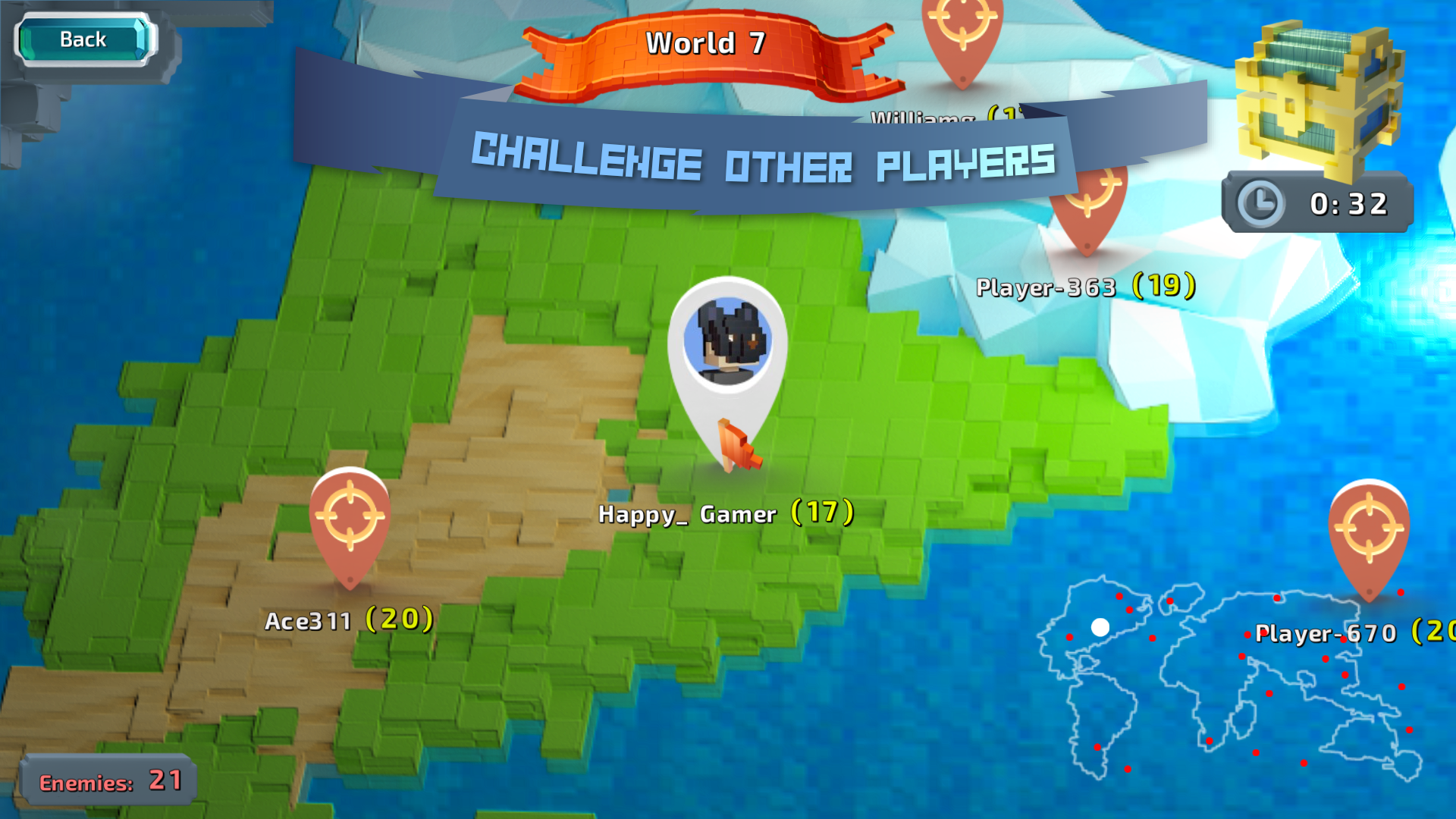 Voxel Serval - Unique Cardgame Game Screenshot