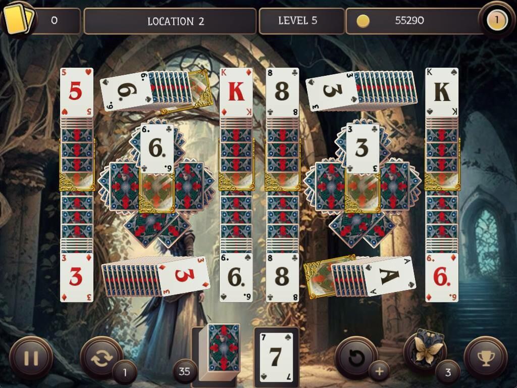 Mystery Solitaire. Grimm's Tales 8 ภาพหน้าจอเกม