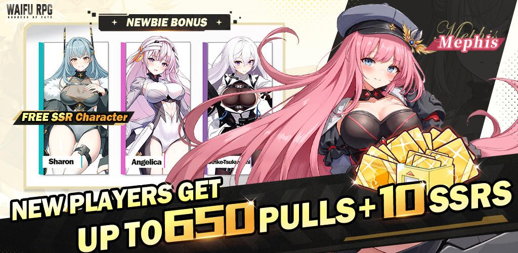 Banner of Goddess of Fate: Waifu RPG 