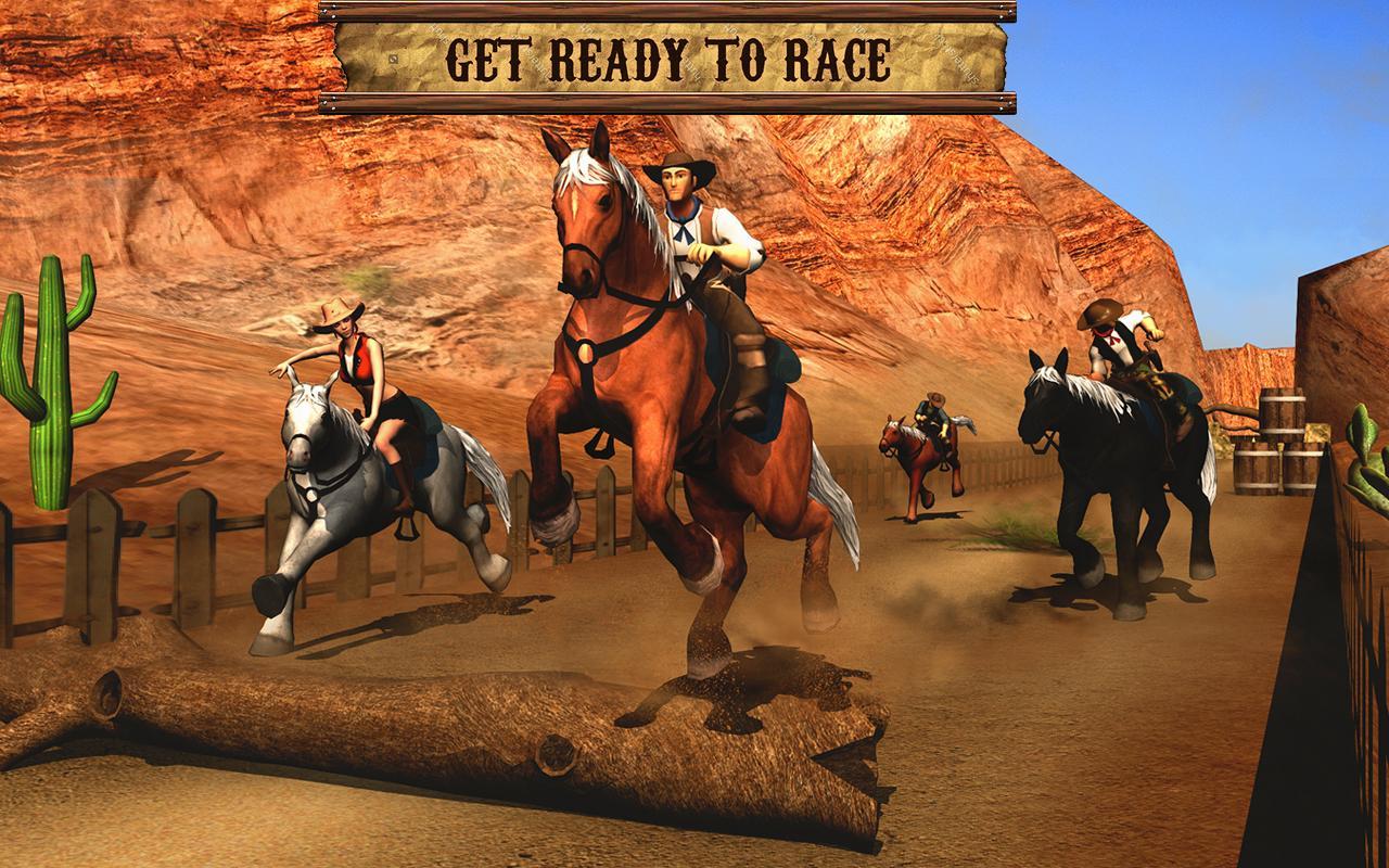 Texas Wild Horse Race 3D 게임 스크린 샷