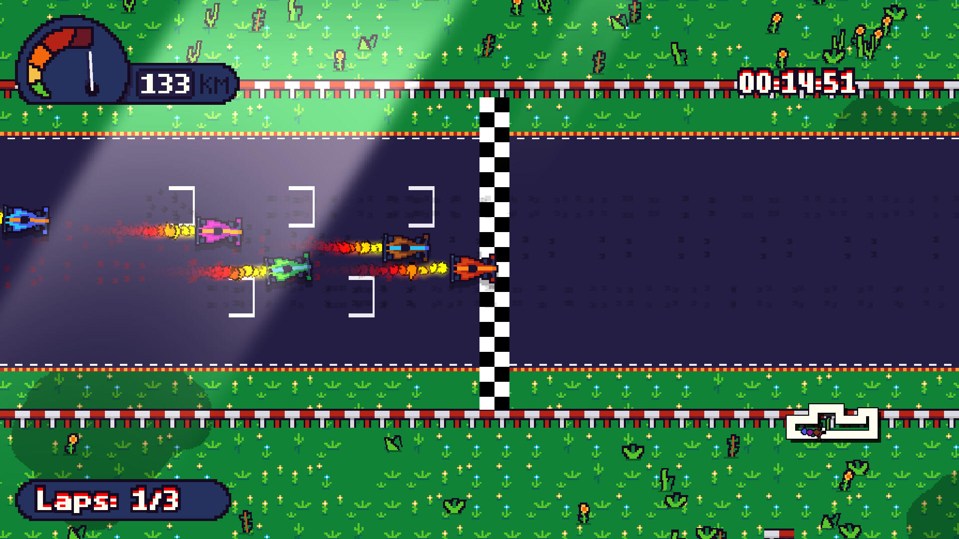 Screenshot 1 of ファイヤーレース 