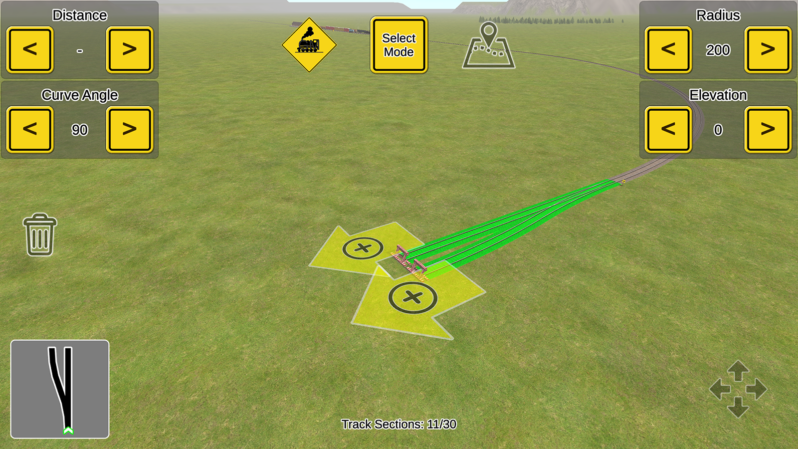 Trains and railroads Game Screenshot