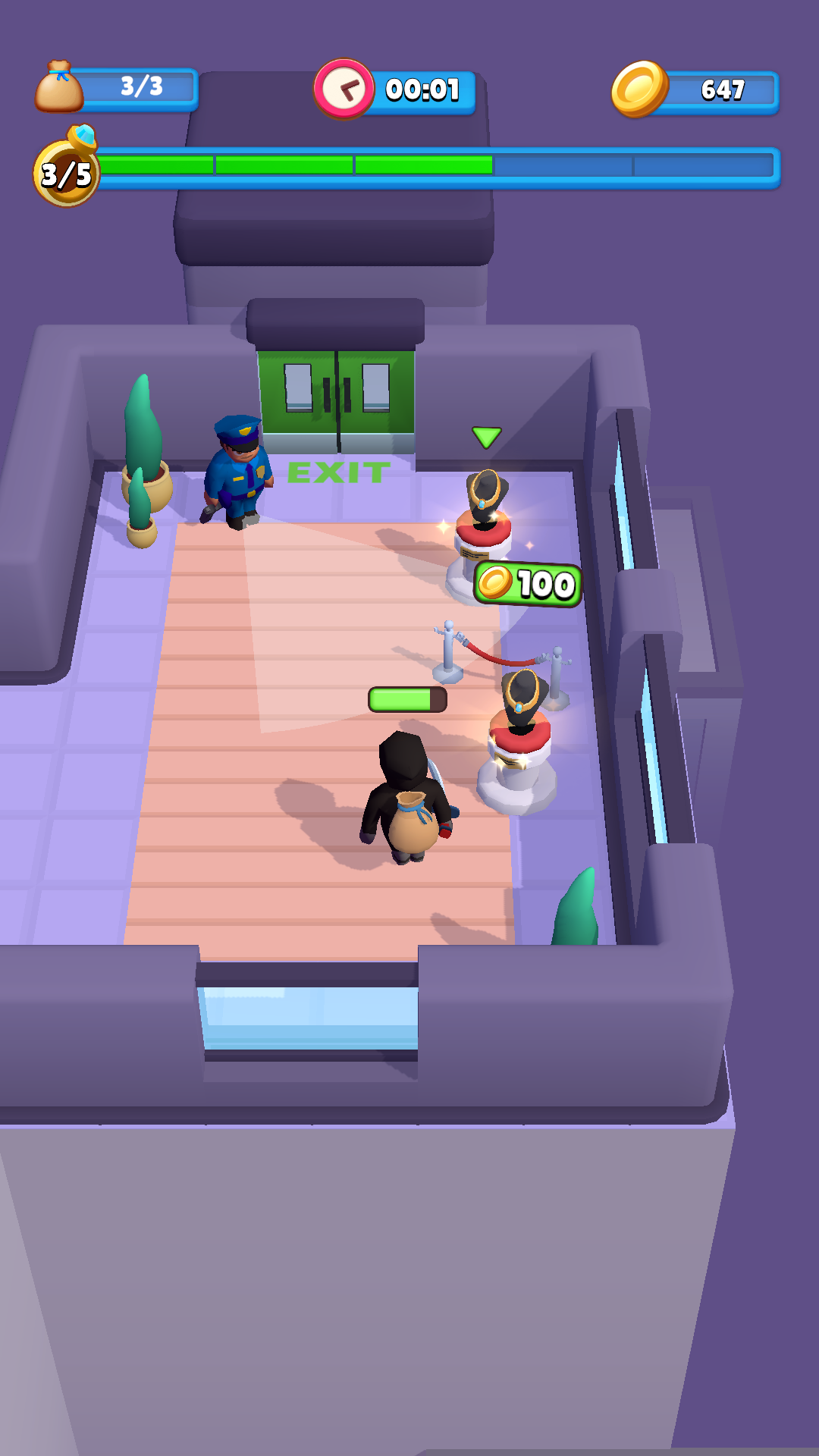 Thief Escape 遊戲截圖