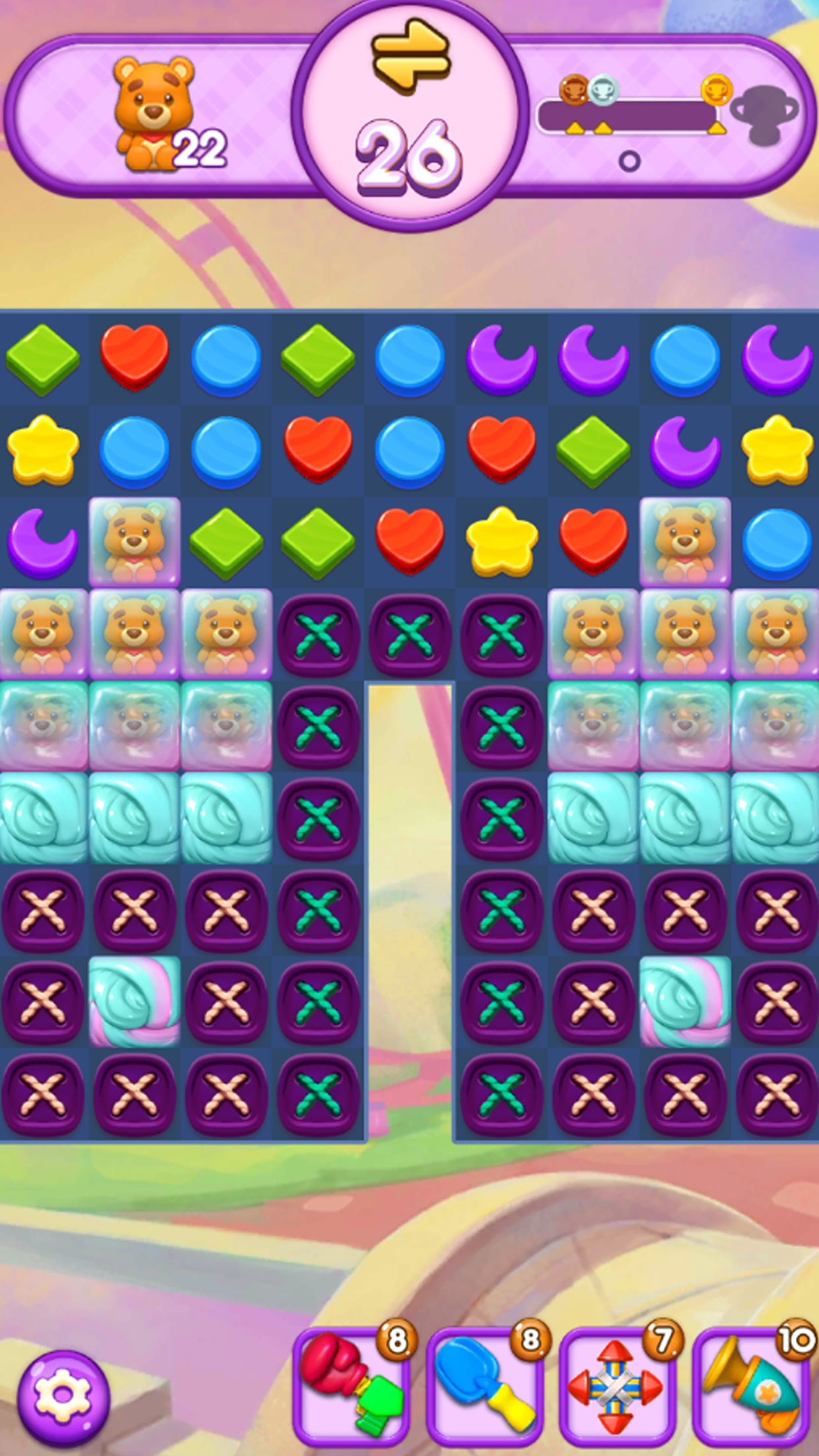 Magic Cat Match Game Screenshot