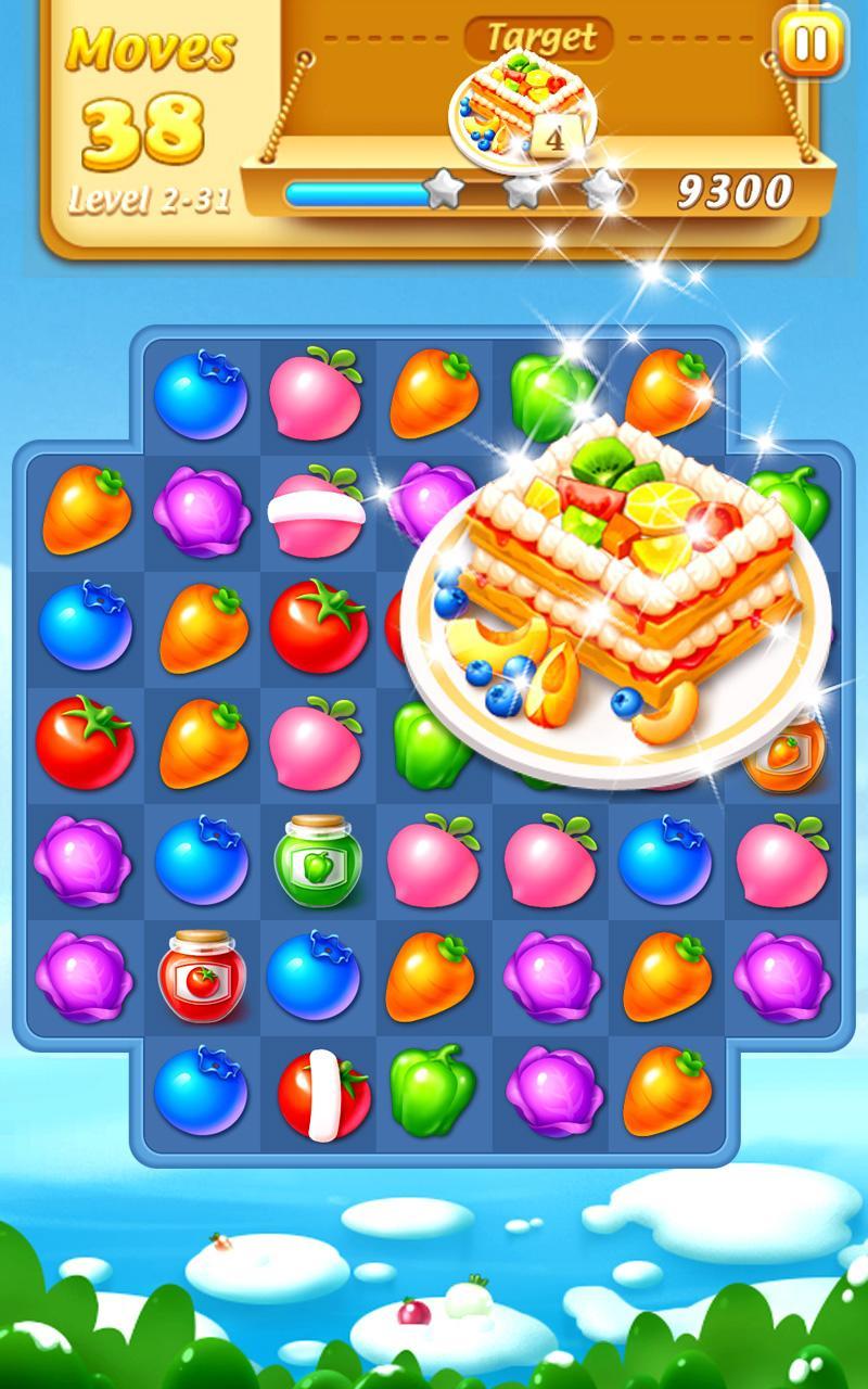 Fruits Garden Mania Game Screenshot