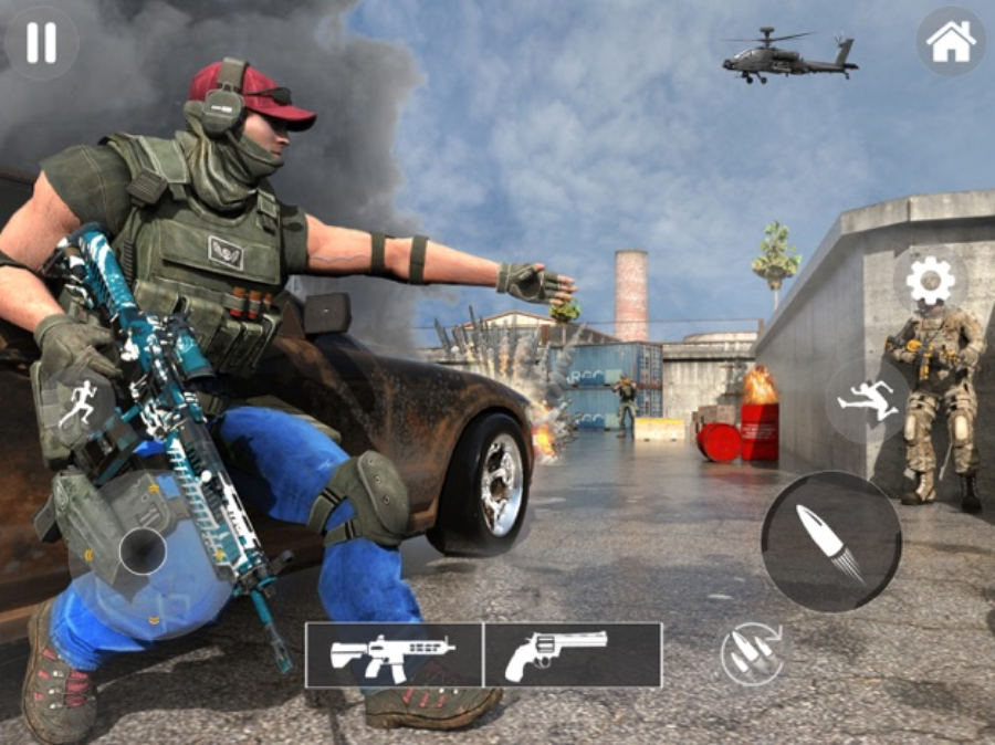 Fps Shooting Strike: Gun Games ภาพหน้าจอเกม