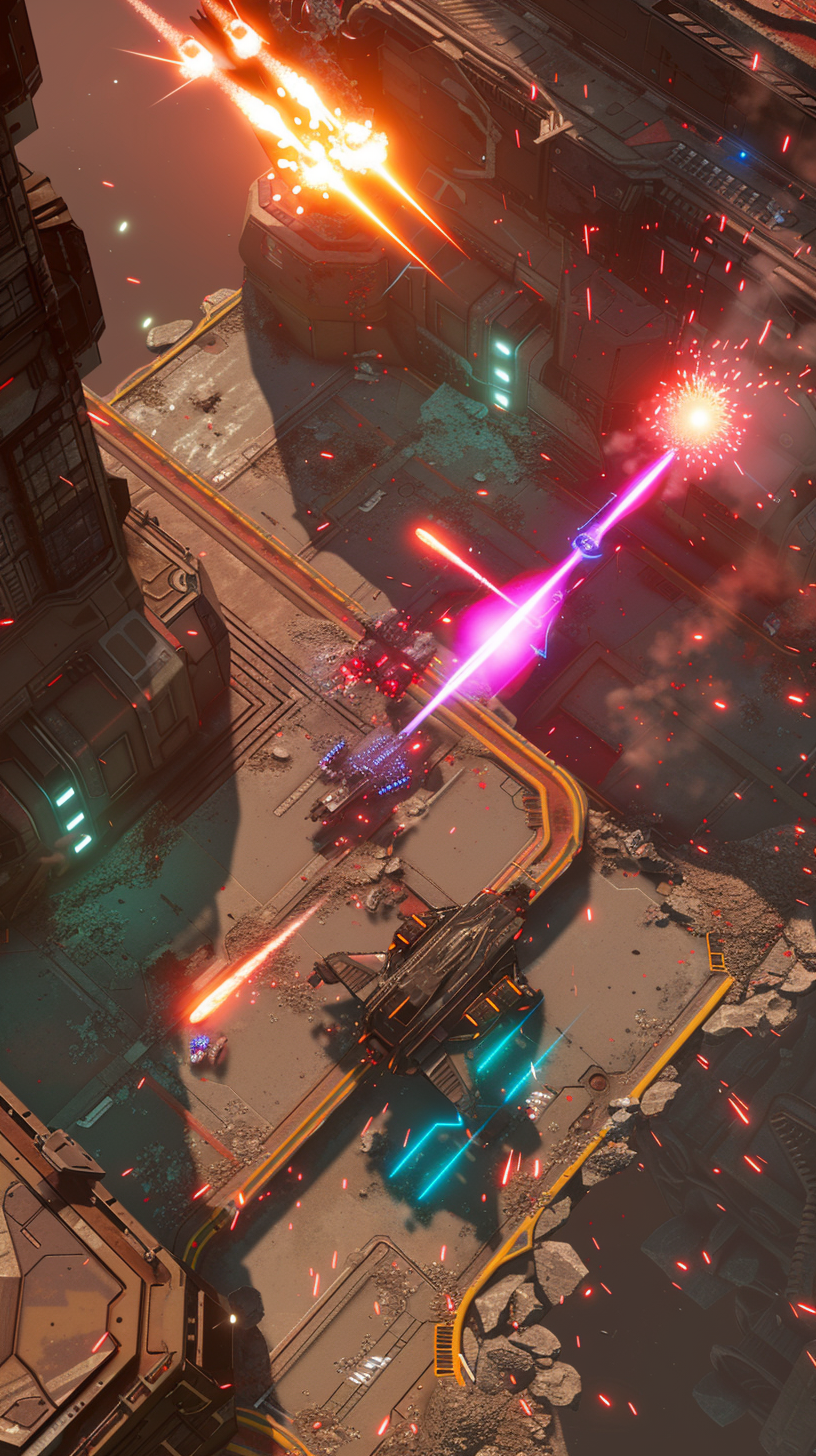 Byte Blaster: Tank Battles Game Screenshot