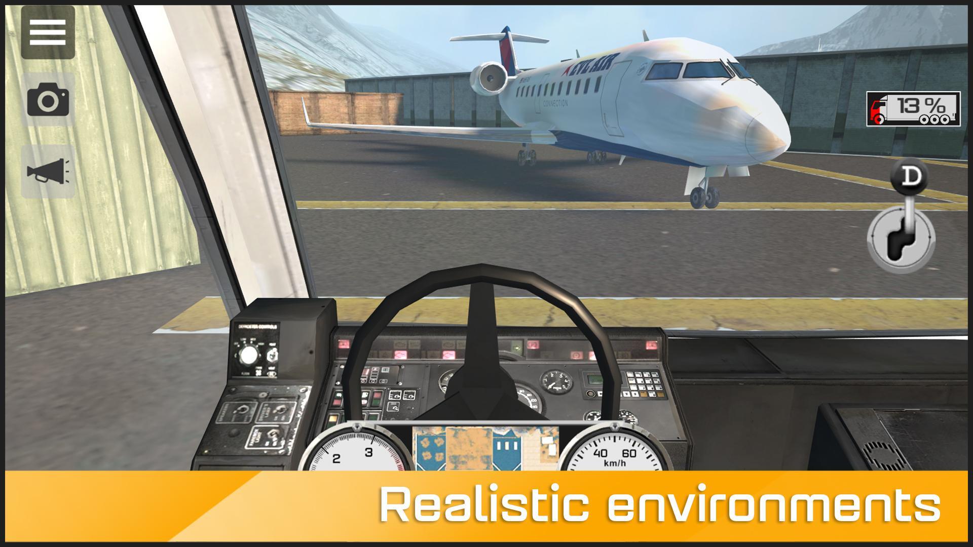 Airport Vehicle Simulator Game Screenshot