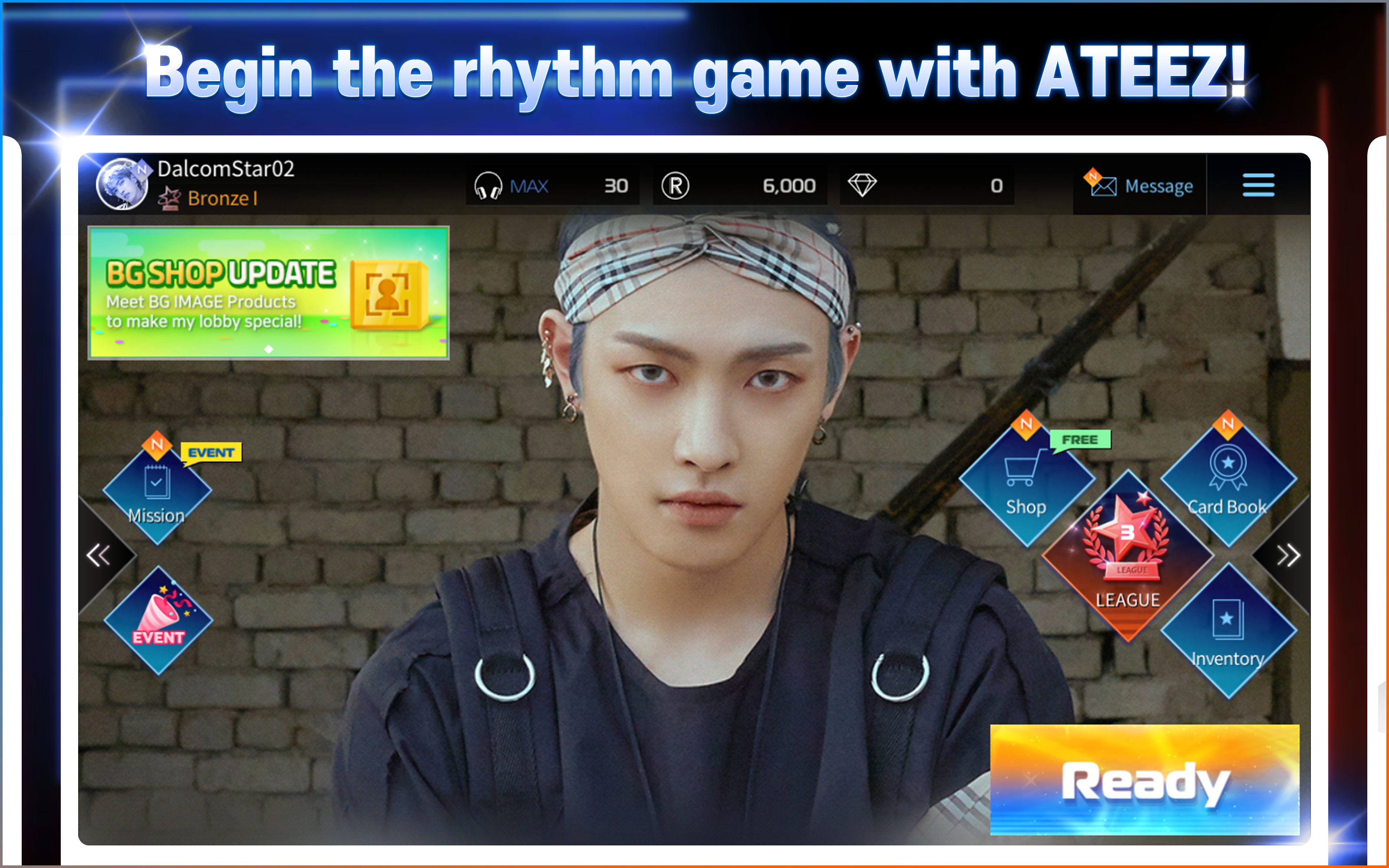 SUPERSTAR ATEEZ Game Screenshot