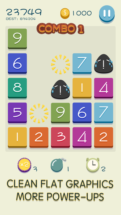 Number Merge Perfect Ten Game Screenshot