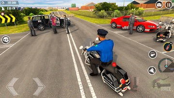Us Police Bike Cop Sim 3d Game Game Screenshot