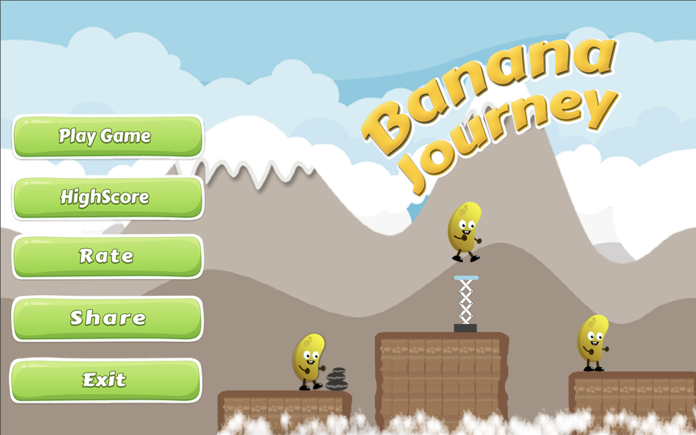 Banana Journey ภาพหน้าจอเกม