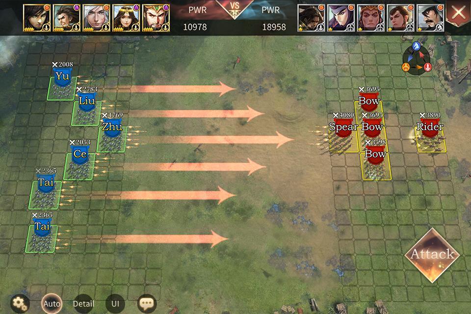 Screenshot of Three Kingdoms: Epic War