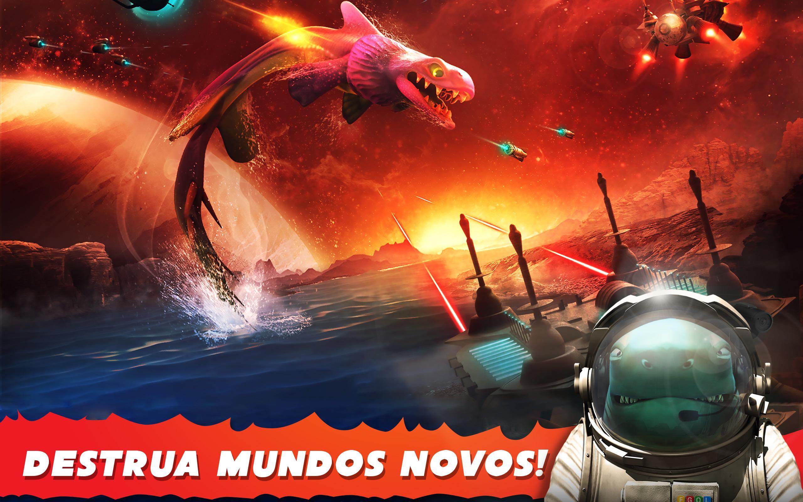 Captura de Tela do Jogo Hungry Shark Evolution: Ataque